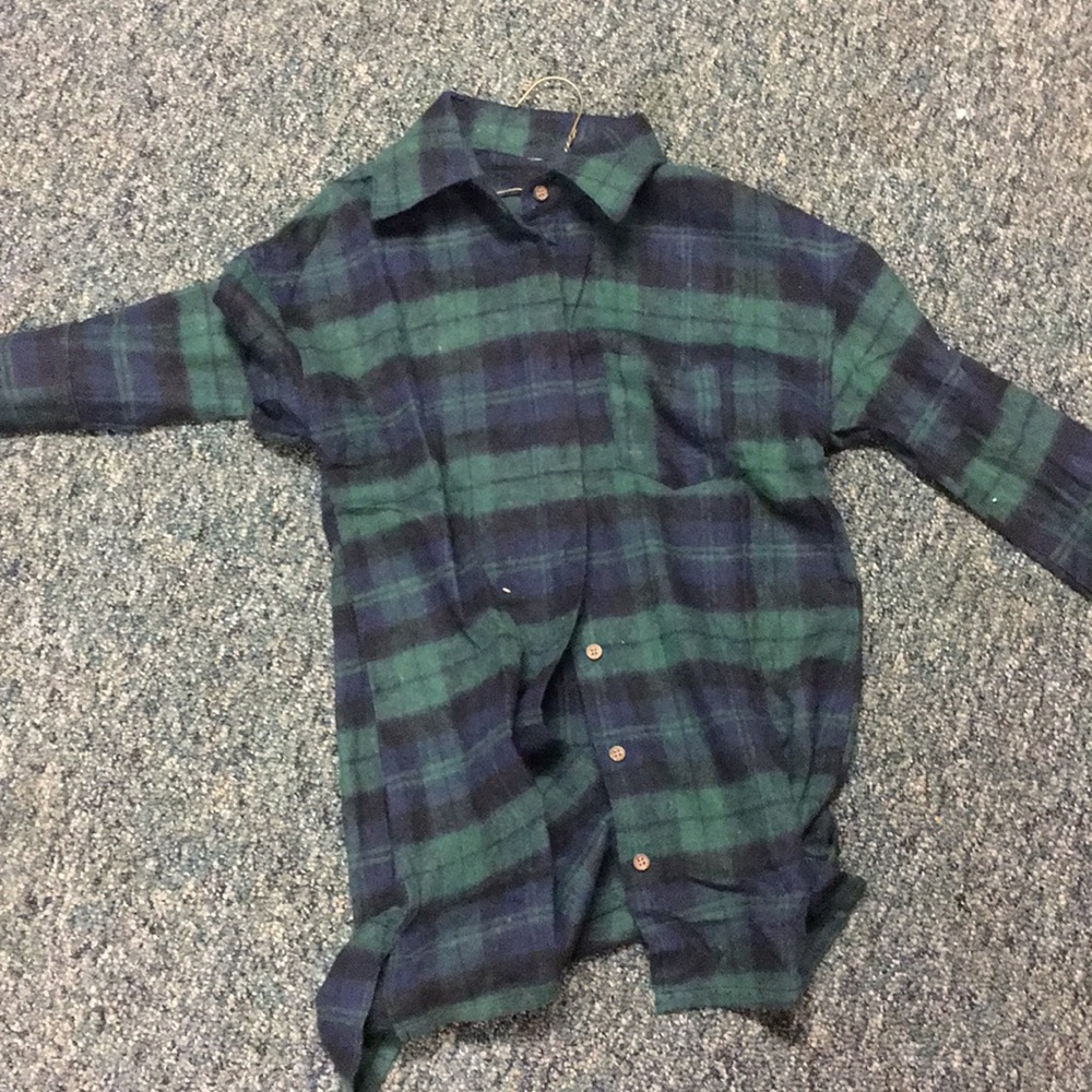 3/$20 shein plaid (warm) shirt